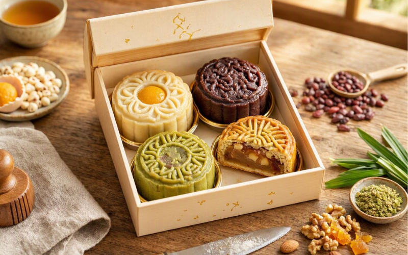 làm bánh trung thu đơn giản